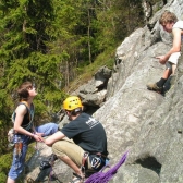 22.-23.dubna 2006 Lezení Drátník